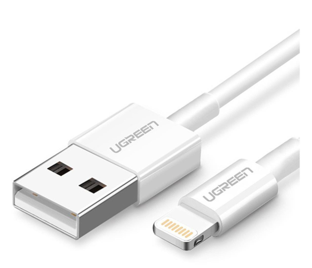 UGREEN Kabel Lightning (1m , MFI) 6957303827282 - 1198601 - zdjęcie 2
